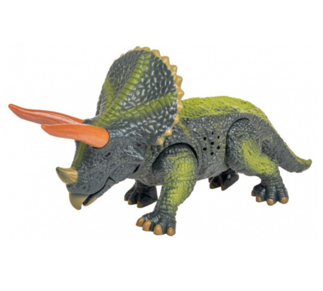 Figurka Dinozaur Triceratops światło, dźwięk