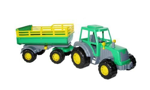 Traktor z przyczepą Majster 35271 2kolory