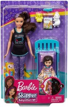Barbie Skipper Opiekunka Czas na sen GHV88 Mattel