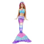 Barbie Syrenka Malibu Migoczące światełka HDJ36