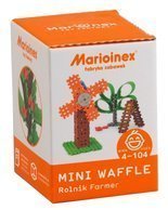 MARIOINEX Klocki Waffle Mini 57 szt. Rolnik Mały