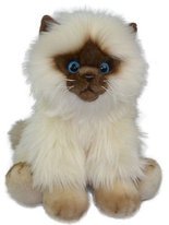 Maskotka Fluffy Fam Kot Siamese 26 cm Smily Play