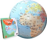 Piłka edukacyjna dmuchana Globus Świat MAXI 42 cm