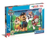 Puzzle 104 Super Color Psi Patrol Clementoni 27177