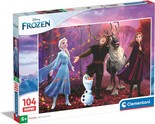 Puzzle 104 Super Kolor Frozen Kraina Lodu