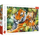 Puzzle 1500 el. Dwa Tygrysy Trefl 26159