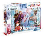 Puzzle 24 maxi Kraina Lodu Frozen 2 Clementoni