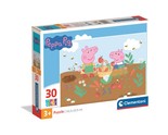 Puzzle 30 Super Color Świnka Peppa Clementoni