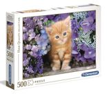 Puzzle 500 HQ Kot Ginger Cat Clementoni