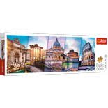 Puzzle 500 el. Panorama Podróż do Włoch Trefl