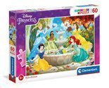 Puzzle 60 Princess Księżniczki 26064 Clementoni