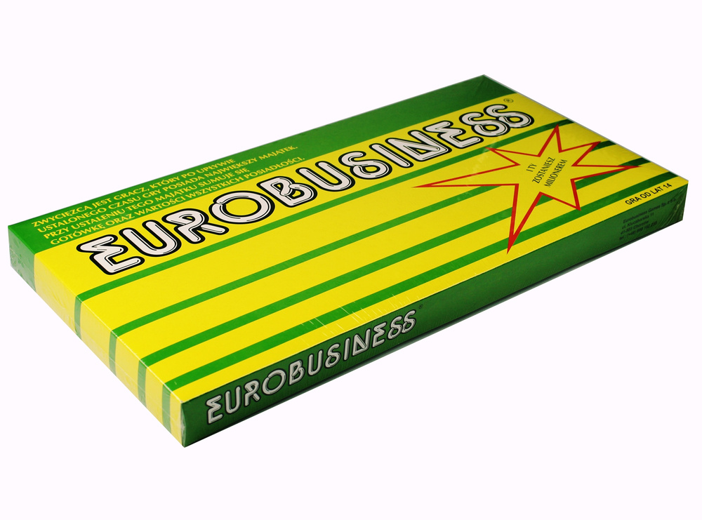 Eurobiznes Polska Gra Planszowa Towarzyska Imprezowa Eurobusiness Board Game  Po Polsku : : Home & Kitchen