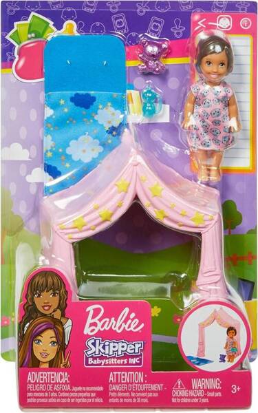 Barbie Akcesoria spacerowe z laleczką Mattel FXG97