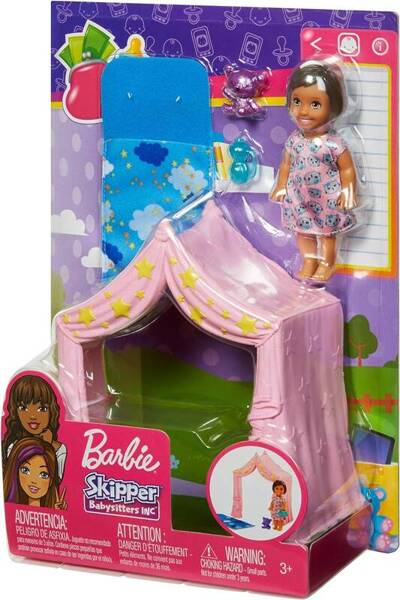 Barbie Akcesoria spacerowe z laleczką Mattel FXG97