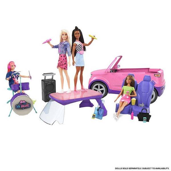 Barbie Big City Auto Koncertowa scena 2w1 GYJ25