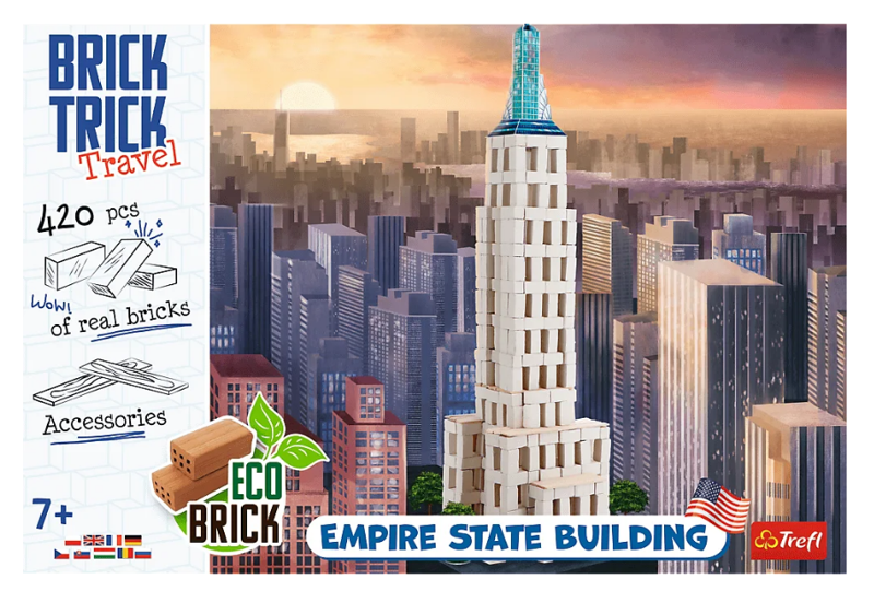 Brick Trick Podróże Empire State Building Trefl