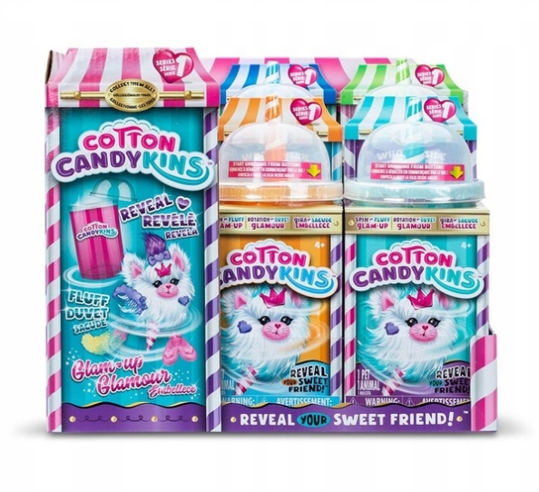 COTTON CANDYKINS Pluszak Zwierzak Niespodzianka