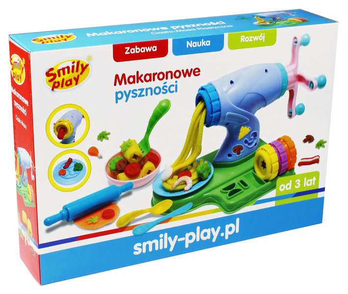 Ciasto-Masa Plastyczna Makaronowe pyszności Smily