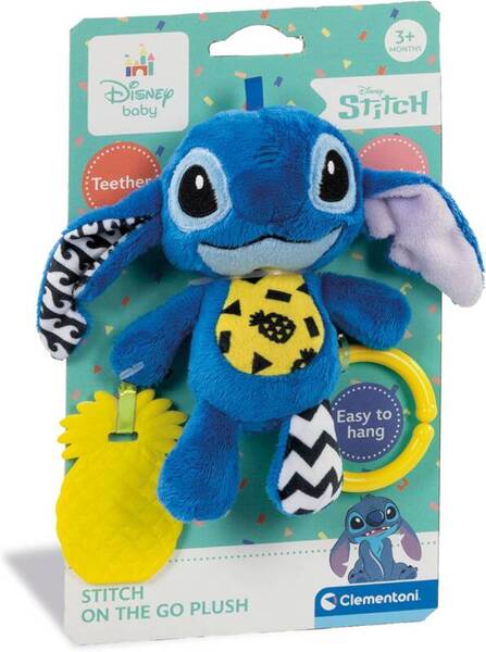 Clementoni Baby Pluszowy Stitch Zawieszka do wózka