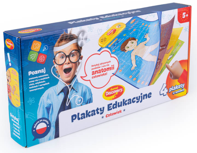 Edukacyjne Plakaty Człowiek Dumel