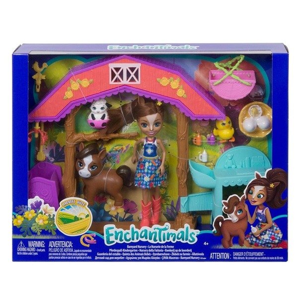 Enchantimals żłobek na farmie zestaw GJX23 Mattel