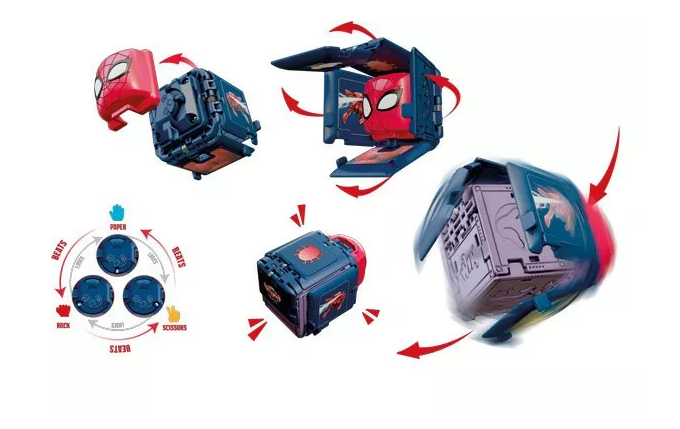 GRA BATTLE CUBES 002450 SPIDERMAN COBI 3wzory