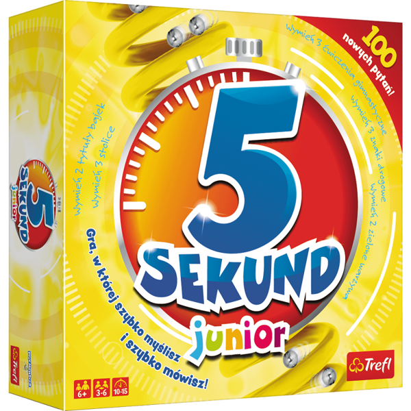 Gra 5 Sekund Junior Trefl 01779