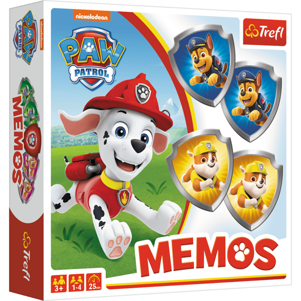 Gra Memos Paw Patrol Trefl 01892