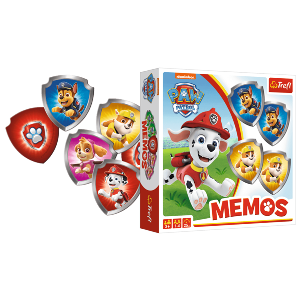 Gra Memos Paw Patrol Trefl 01892