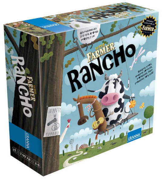 Gra Super Farmer Rancho z Kotem Granna