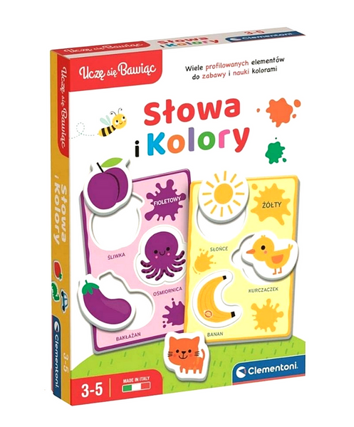 Gra edukacyjna Uczę się Bawiąc Słowa i Kolory 