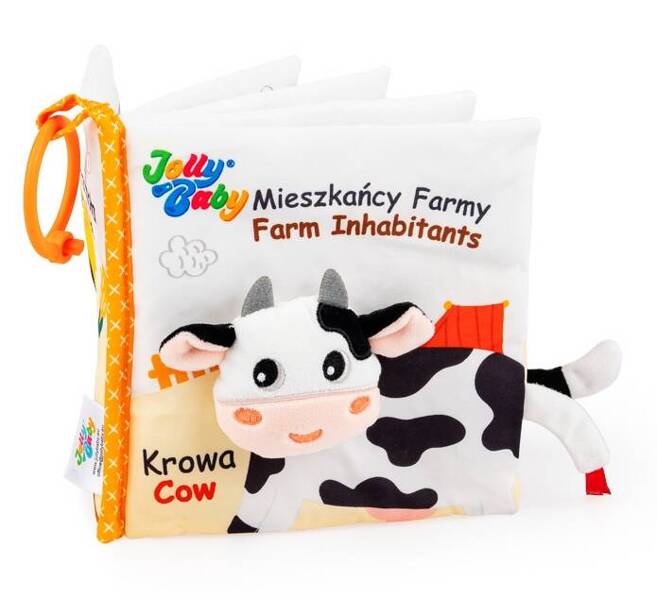 Jolly Baby Książeczka Mieszkańcy Farmy Ogonki