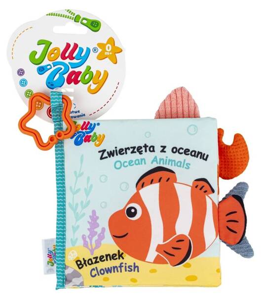 Jolly Baby Książeczka Zwierzątka z oceanu Dumel