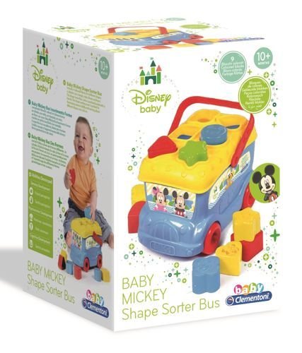 Klocki Autobus Sorter Baby Mickey Clementoni