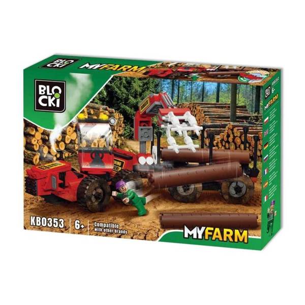 Klocki Blocki MyFarm Harvester KB0353 273 el.