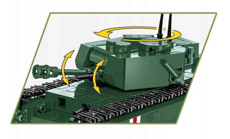 Klocki COBI HC WWII 2717 Churchill Mk.IV 315 el.