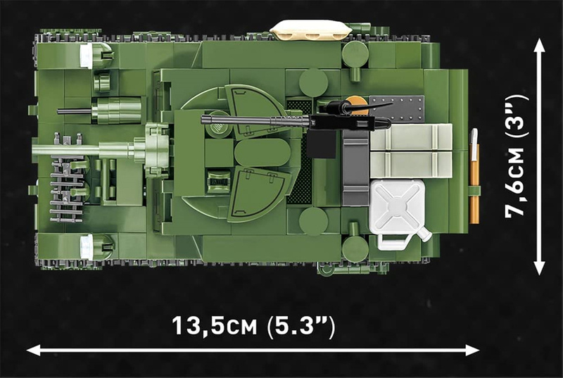 Klocki Cobi 3048 Company of Heroes 3: M3A1 Stuart