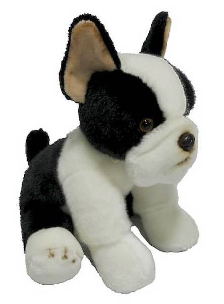 Maskotka pies Boston Terrier 30 cm Smily Play