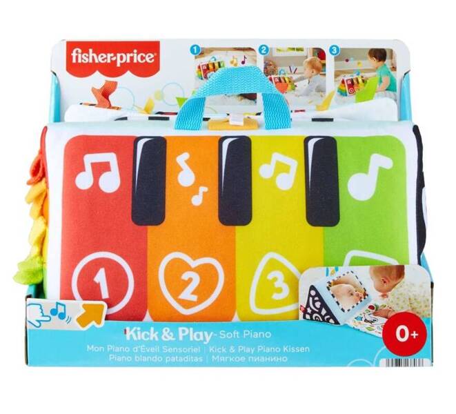 Miękkie Pianinko Baw się i kop Fisher Price