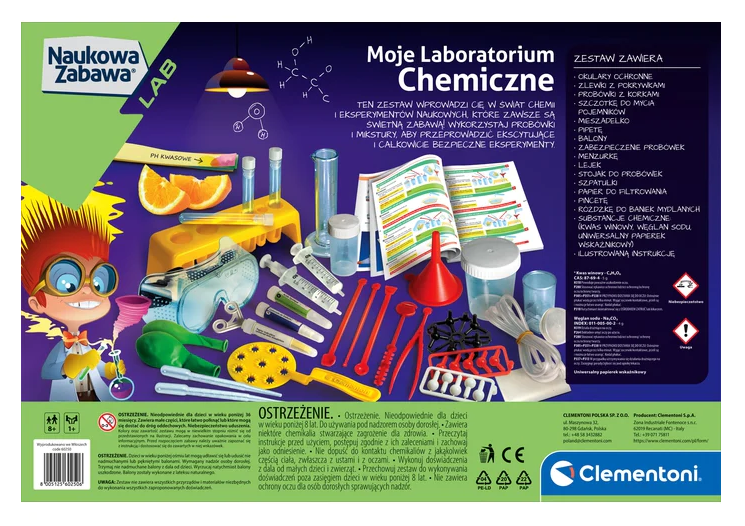 Moje Laboratorium Chemiczne Clementoni