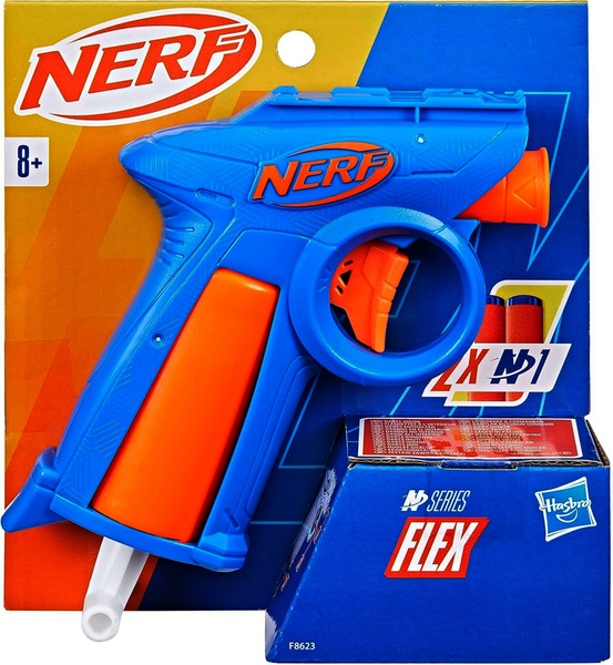 NERF N Kompaktowa Wyrzutnia Flex 2 strzałki Hasbro