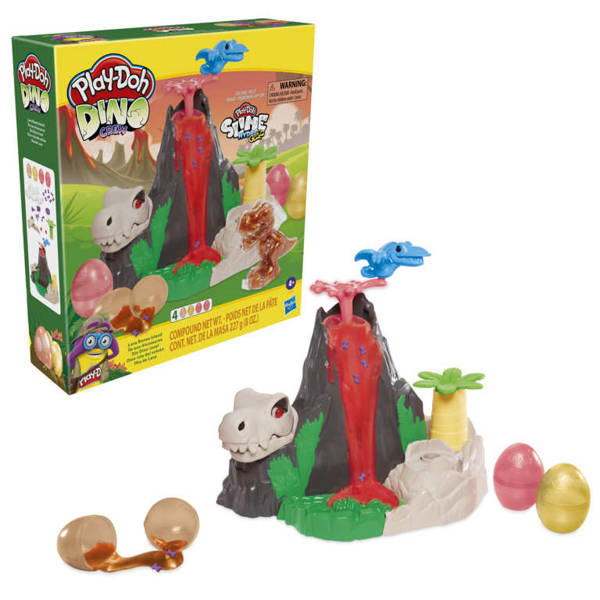 Play Doh Ciastolina WYSPA DINOZAURÓW Wulkan Slime