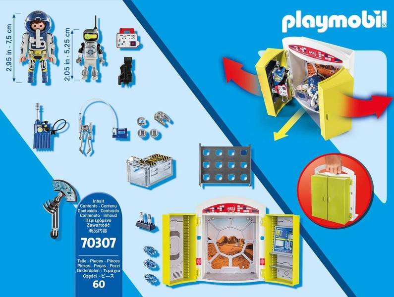 Playmobil 70307 Play Box Misja na Marsie