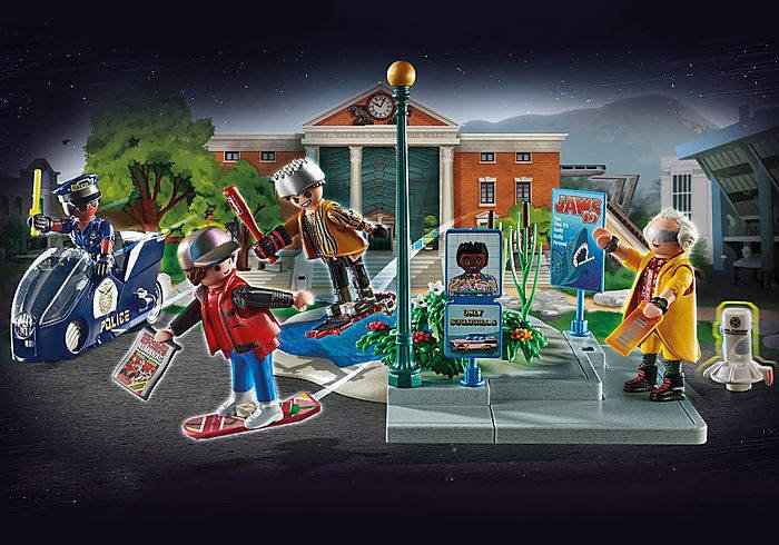 Playmobil  Back to the Future II Pościg 70634