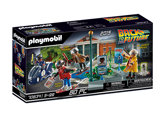 Playmobil  Back to the Future II Pościg 70634