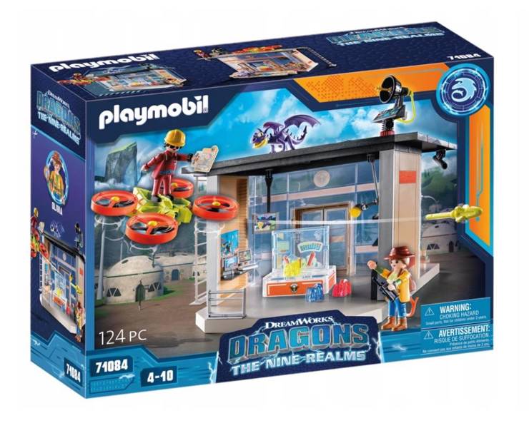 Playmobil Dragons Nine Realms Icaris Lab 71084