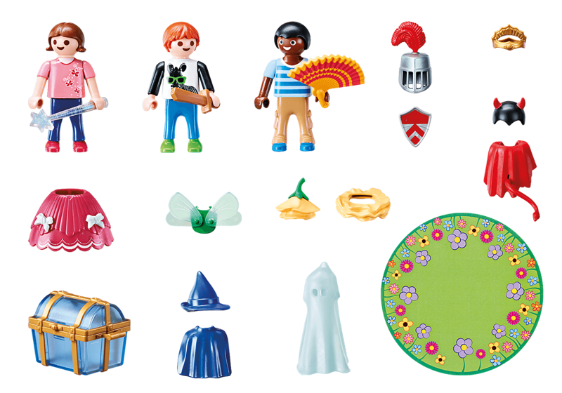 Playmobil Dzieci ze skrzynią z kostiumami 70283