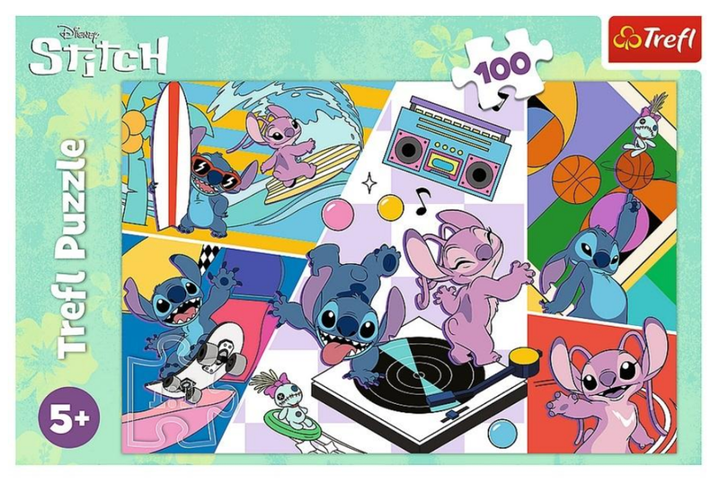 Puzzle 100 el. Wspomnienia Lilo i Stitch Disney Trefl