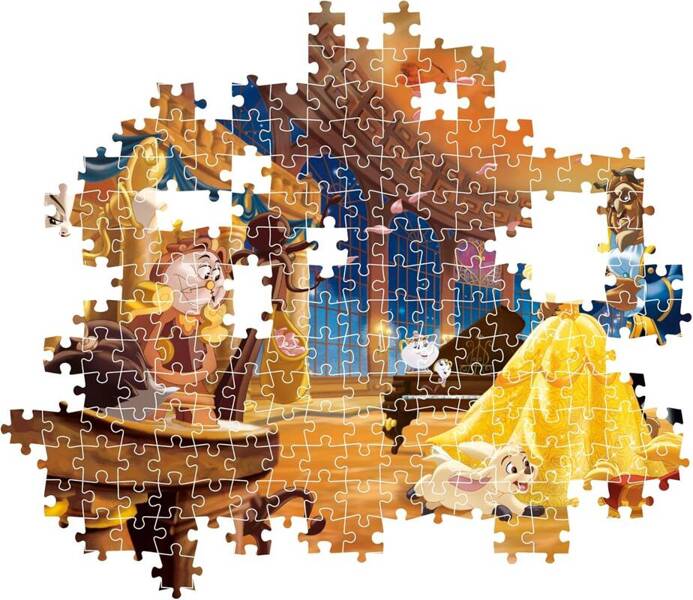 Puzzle 1000 Compact Disney Piękna i Bestia