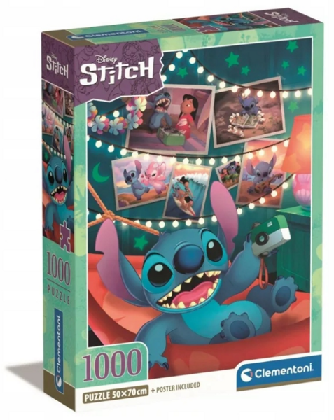 Puzzle 1000 Compact Disney Stitch Clementoni